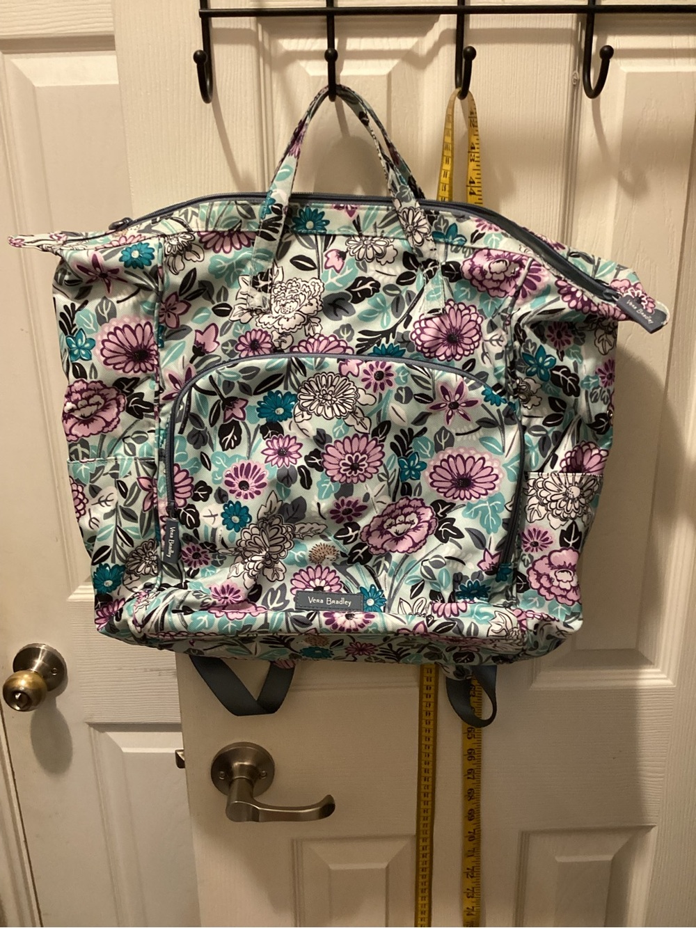 Vera Bradley Penelope‘s garden Floral Backpack Tote